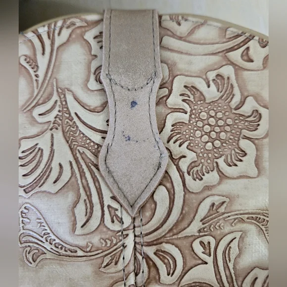 Dingo Women's Tan Floral Western Cowboy Booties Size 9M - Picture 4 of 11